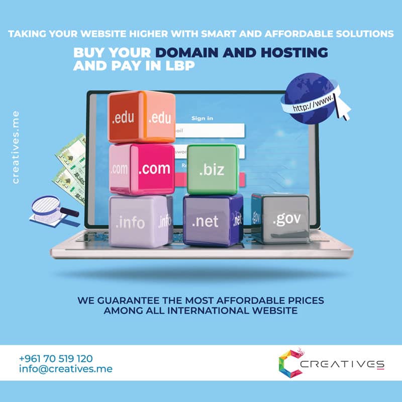 Domain hosting Lebanon LBP