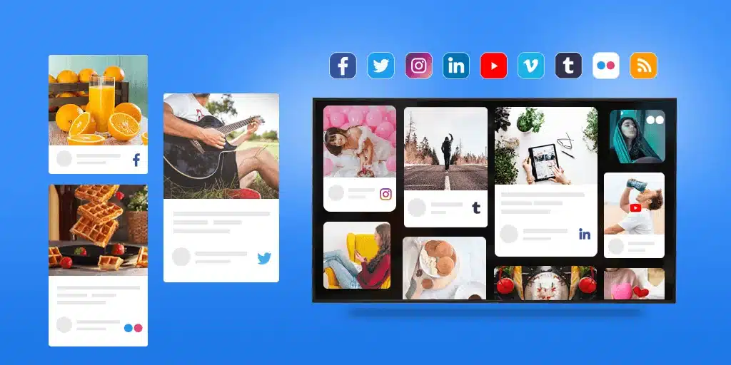 Cross-channel social media marketing
