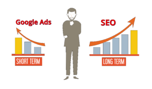 SEO vs Paid advertising x