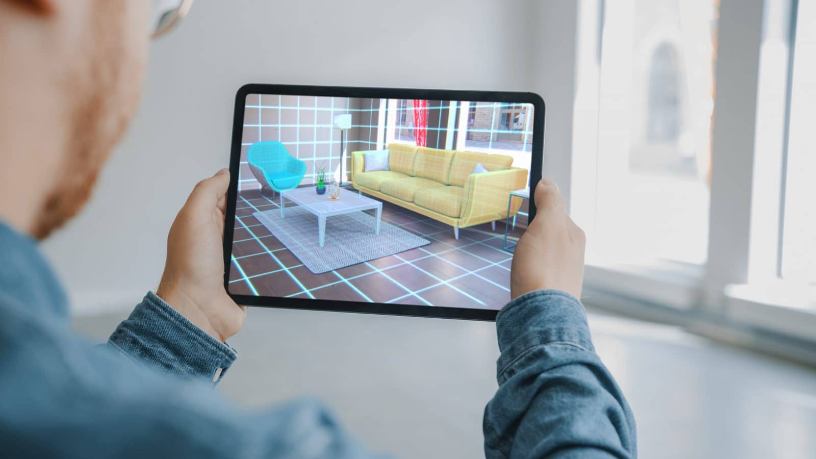 Augmented reality to try products