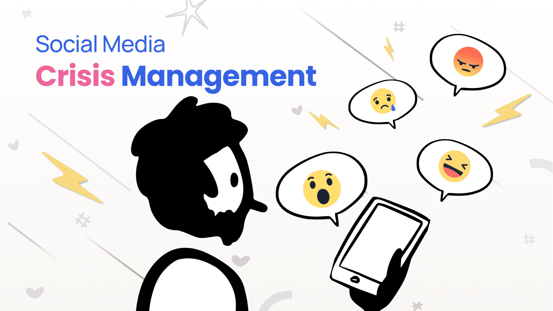 Social Media and Crisis Management - Creatives