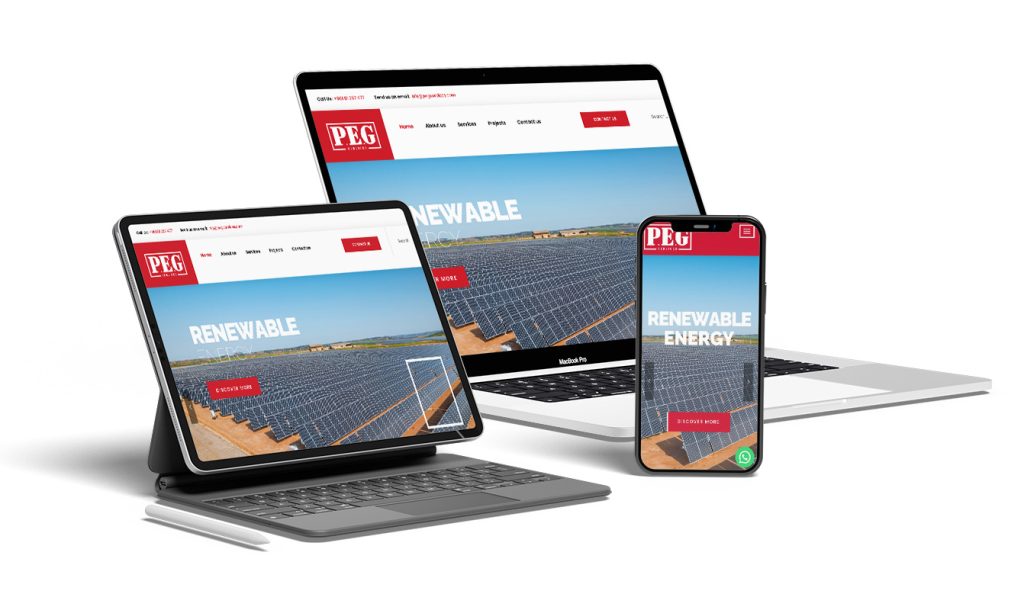 PEG Services - Web Development - Creatives