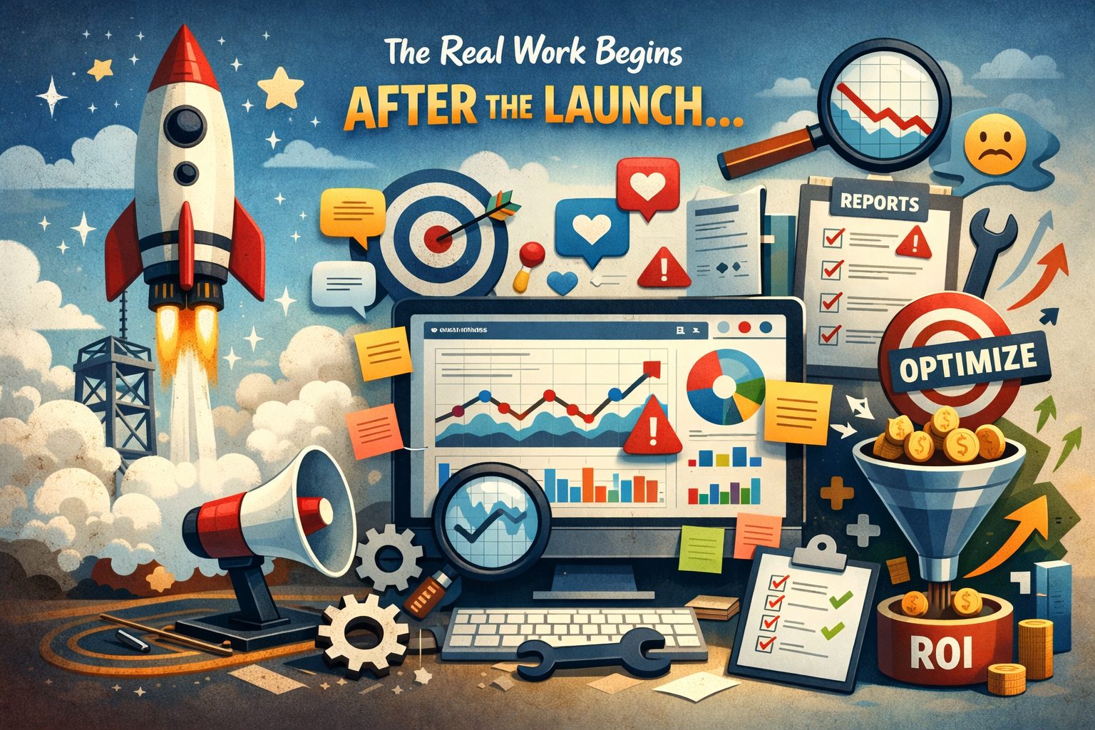 Post-Launch Marketing: Real Work Happens After Launch