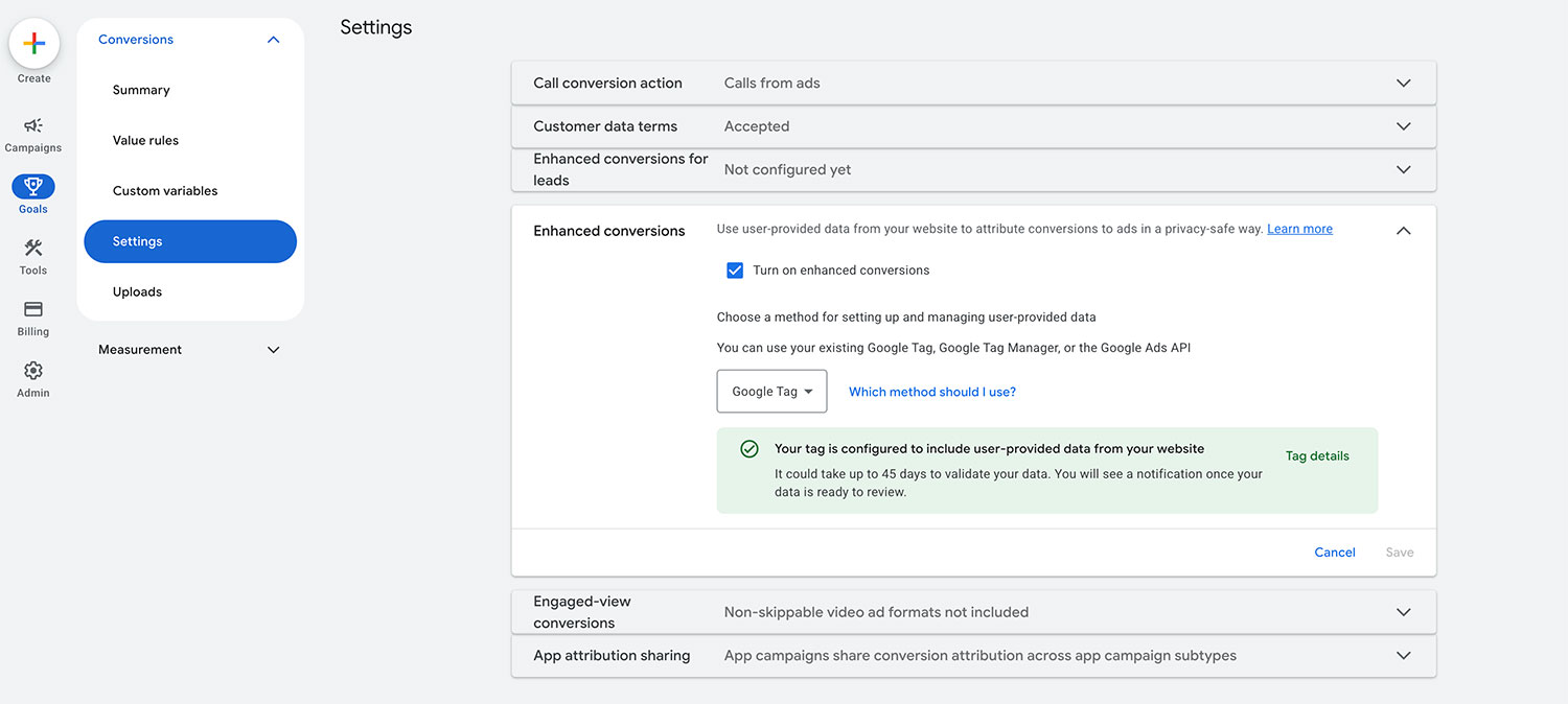 Enhanced Conversions