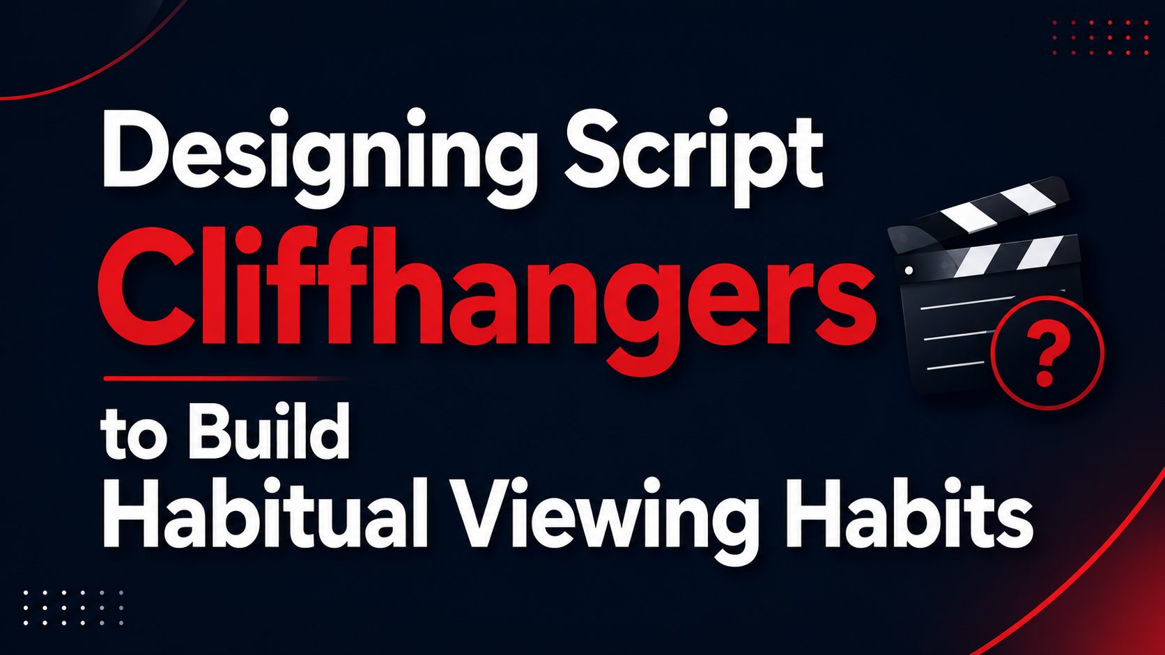 Designing Script Cliffhangers
