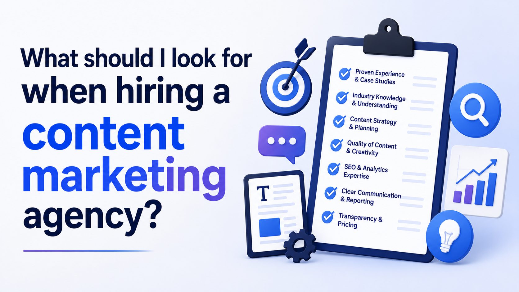 Hiring a Content Marketing Agency